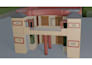 create realistic house exterior or front elevation in blender